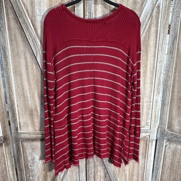 Free People Striped Sunset Park Thermal Tunic - Picture 5 of 7